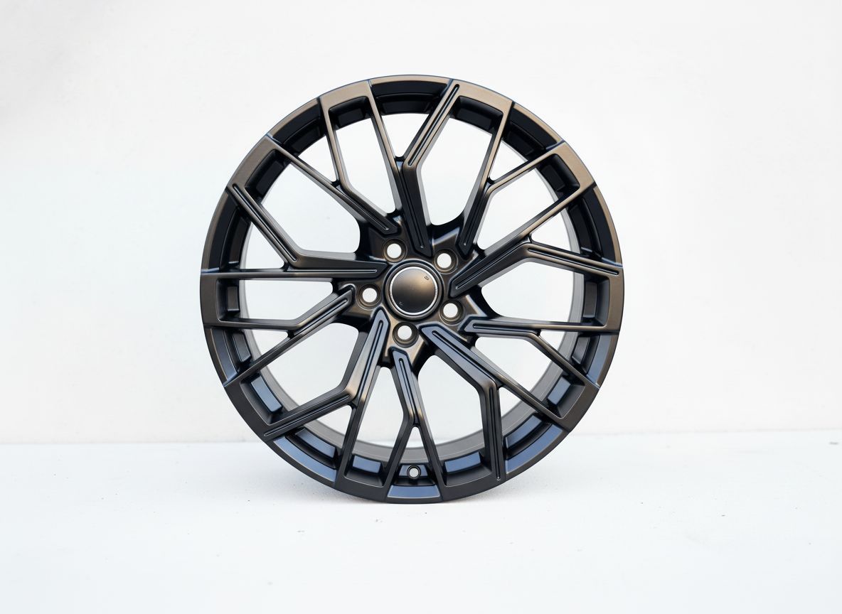 AU18 19x8.5 5x112 +32 66.6 Matte Black
