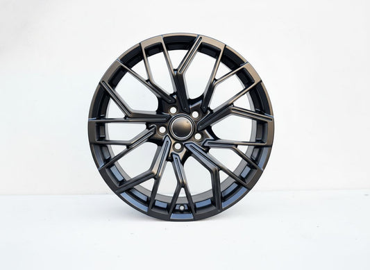AU18 18x8 5x112 +35 66.6 Matte Black