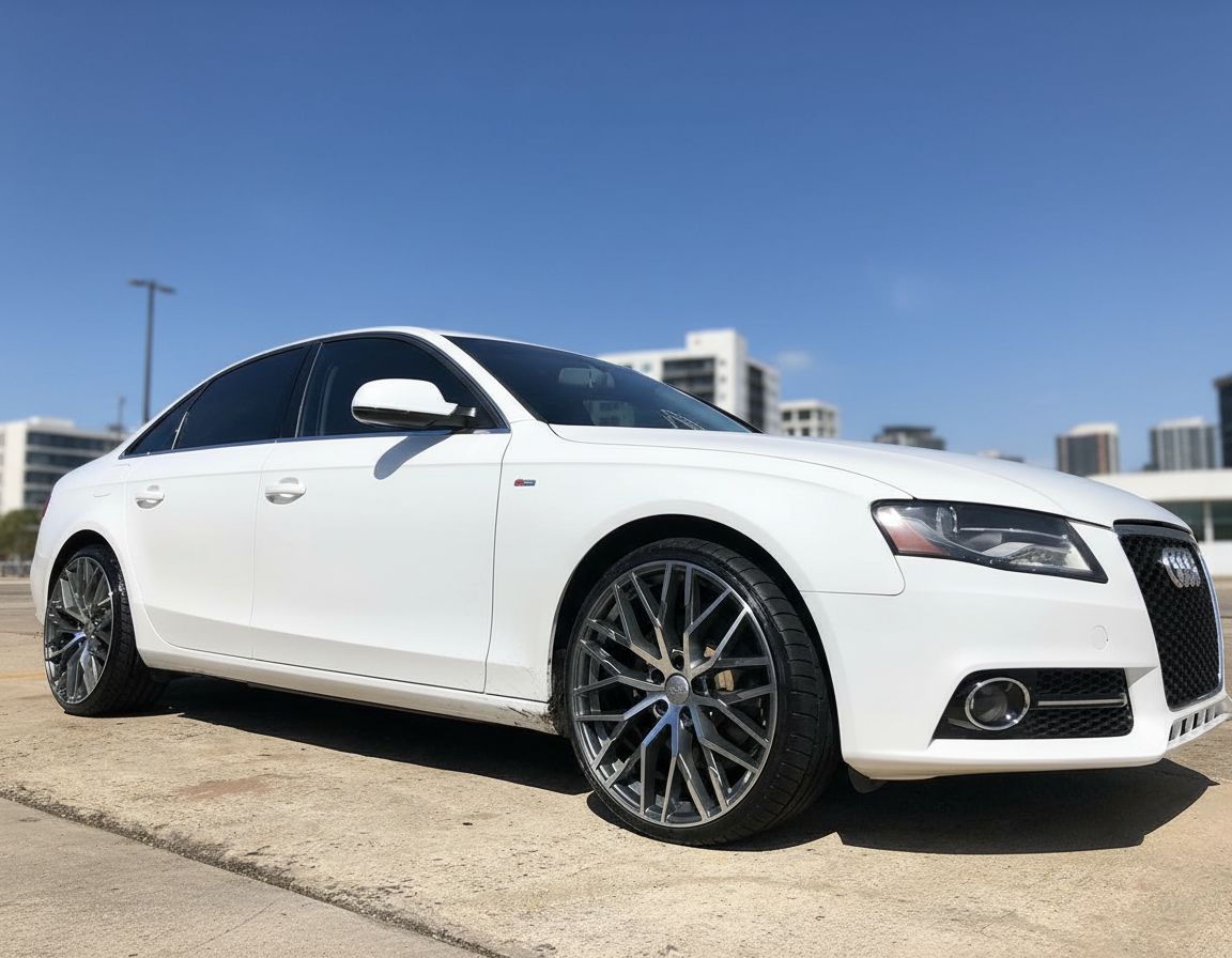 AU1 20x9.0 5x112 +32 66.6 Silver Machined Face