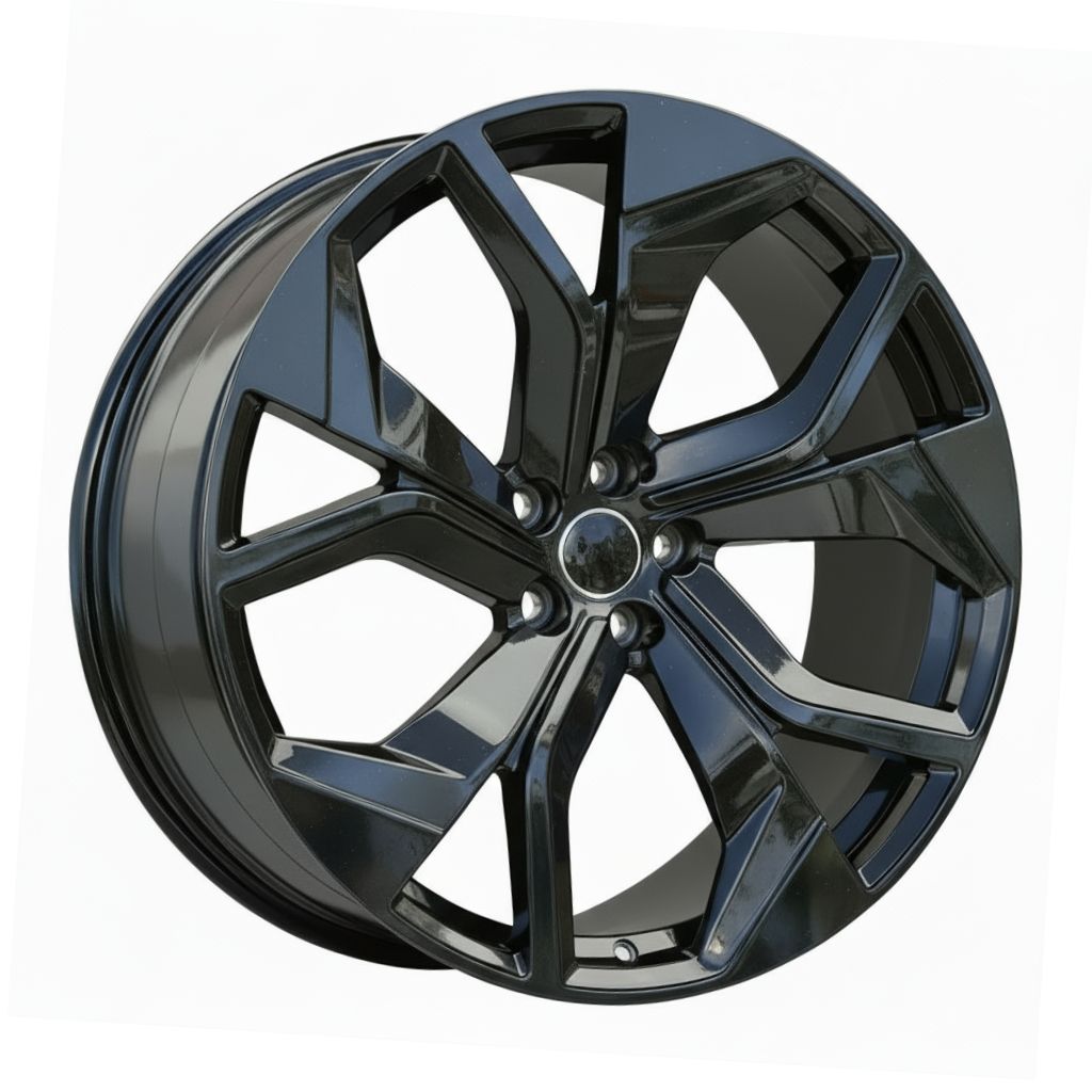 AU13 22x10 5x112 +26 66.6 Gloss Black