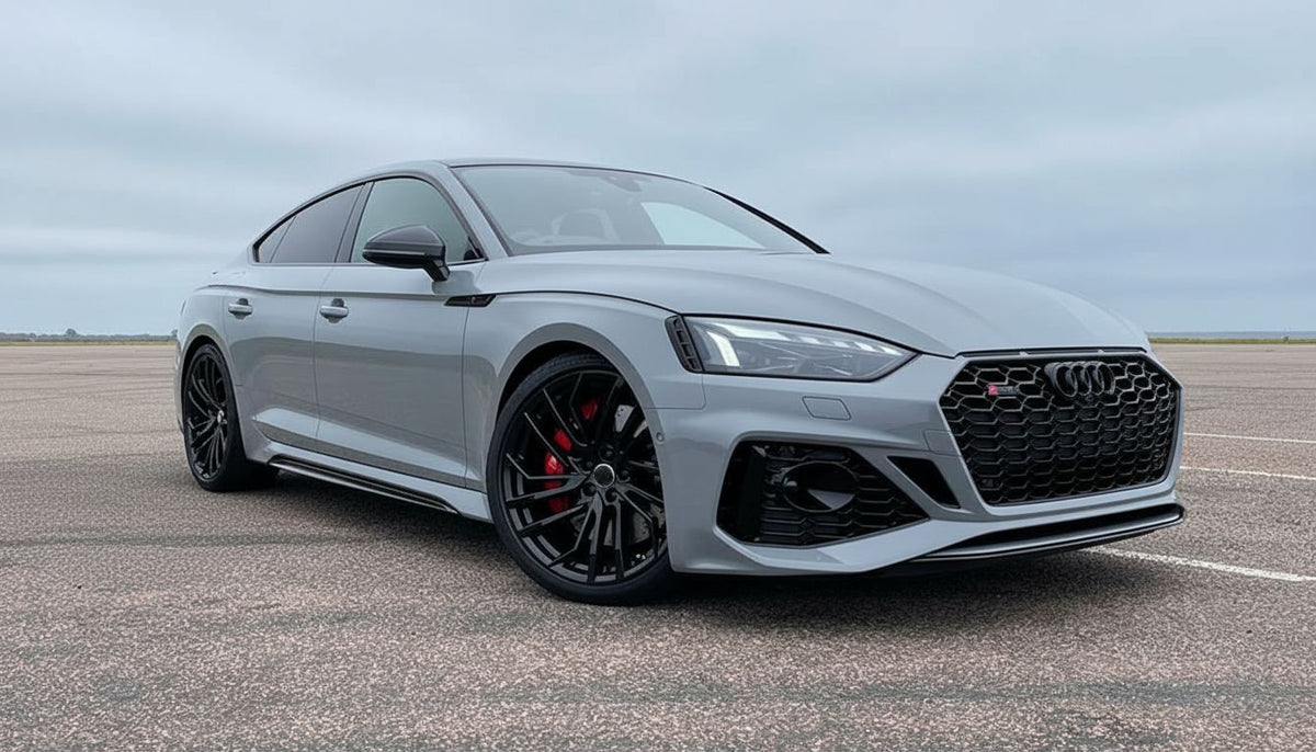 AU15 18x8 5x112 +35 66.6 Gloss Black