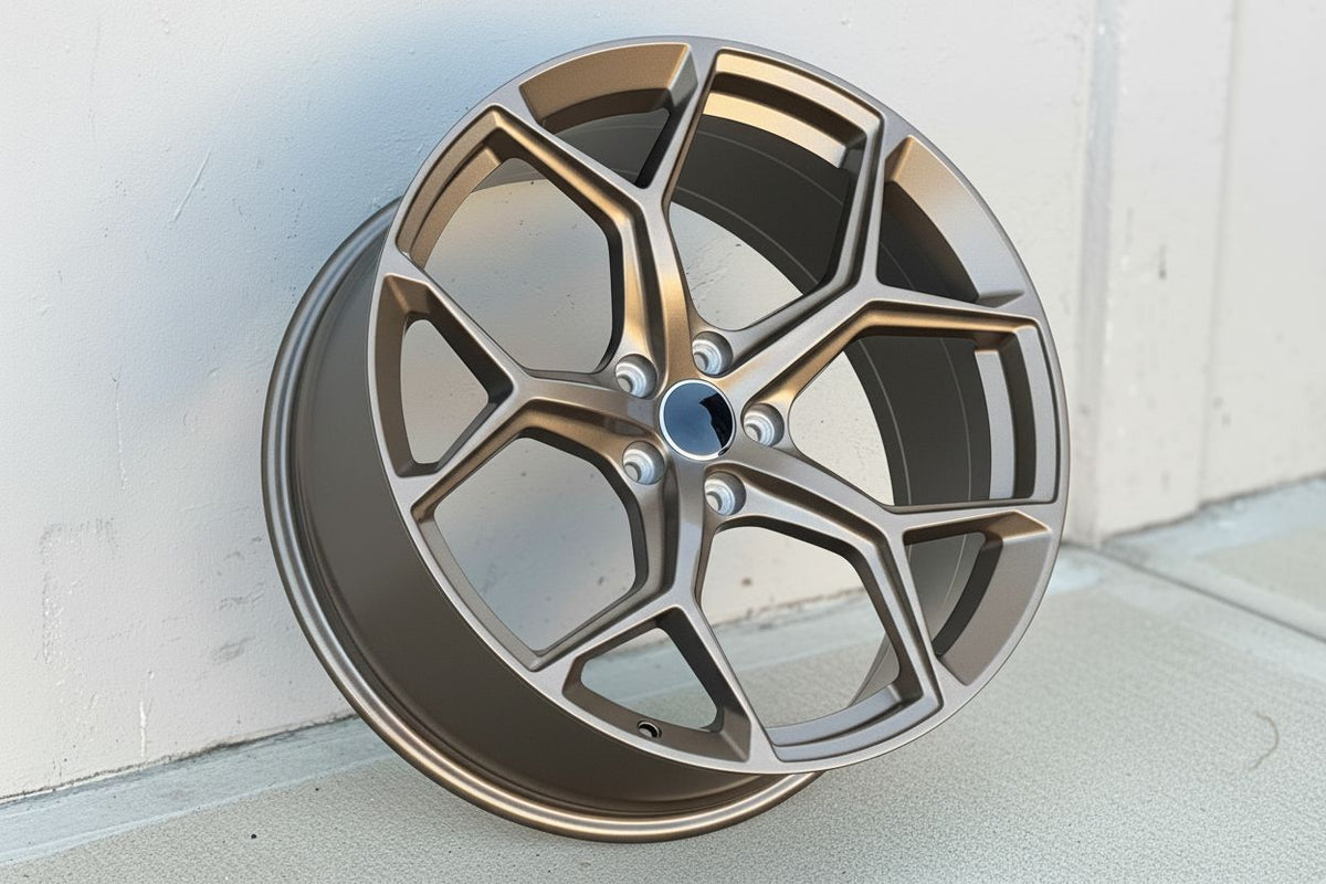 AU16 18x8 5x112 +35 66.6 Matte Bronze