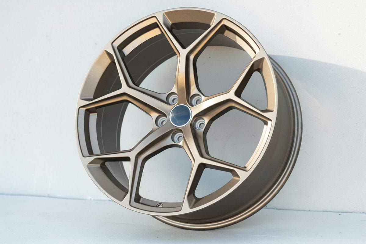 AU16 18x8 5x112 +35 66.6 Matte Bronze