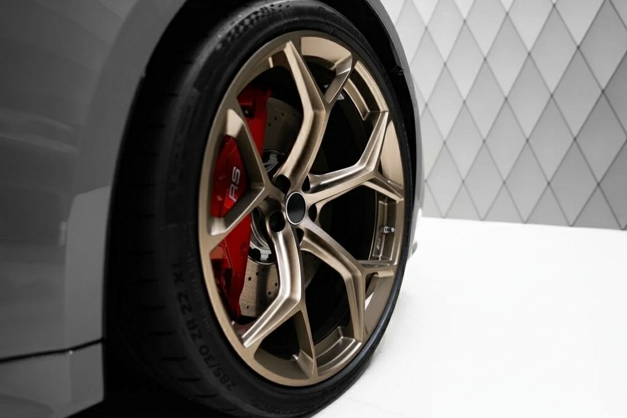 AU16 19x8.5 5x112 +32 66.6 Matte Bronze