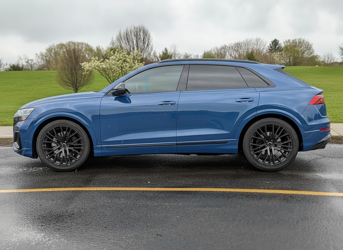 AU17 19x8.5 5x112 +32 66.6 Gloss Black