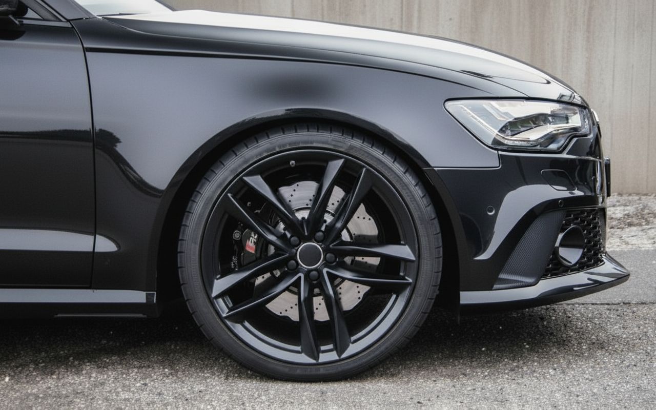 AU3 19X8.5 5X112 +35 66.6 Gloss Black