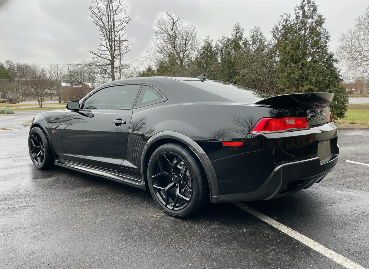 C1 Front: 20x10 Rear: 20x11 5x120 - Gloss Black (Staggered Wheels)