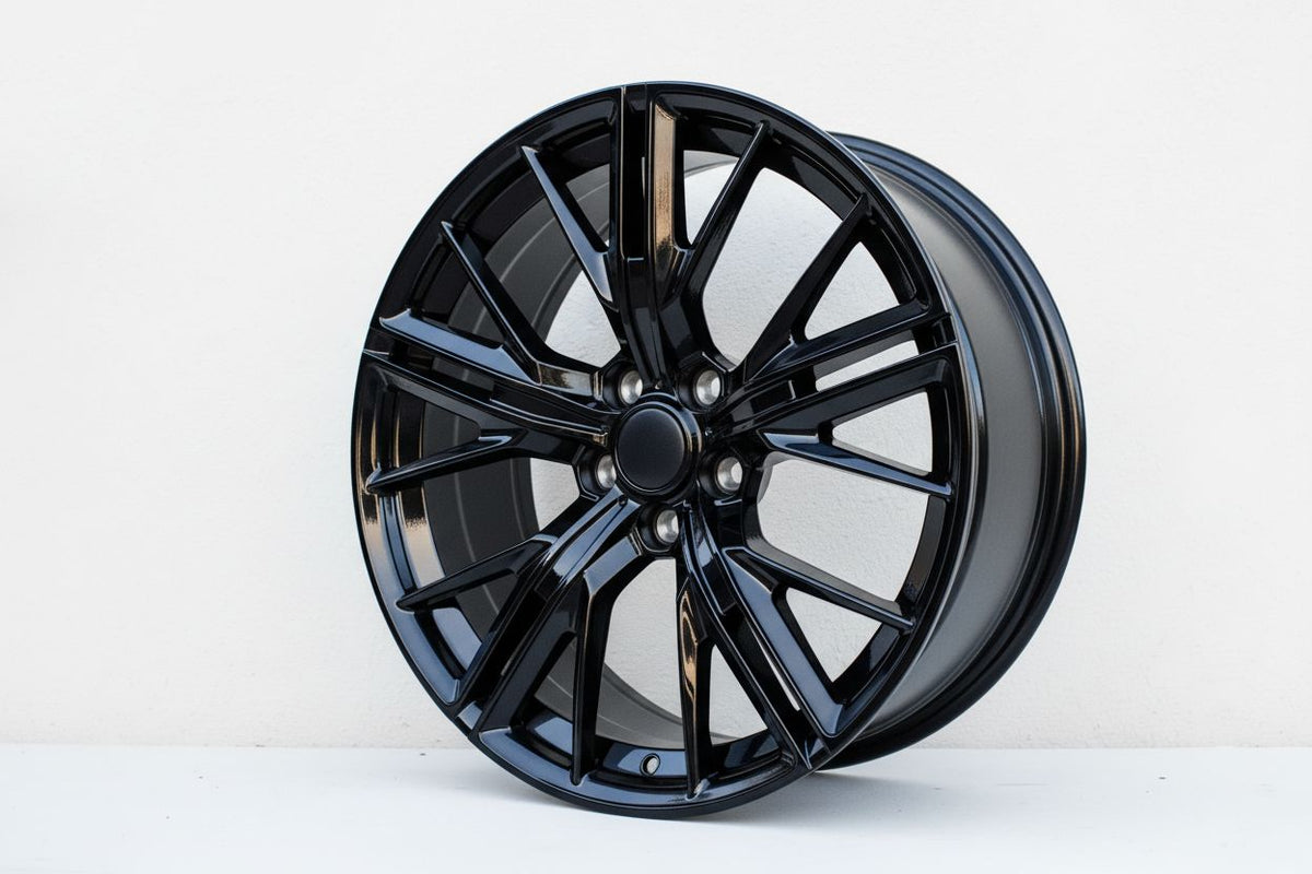 CH1 Front: 20x10 Rear: 20x11 5x120 - Gloss Black (Staggered Wheels)