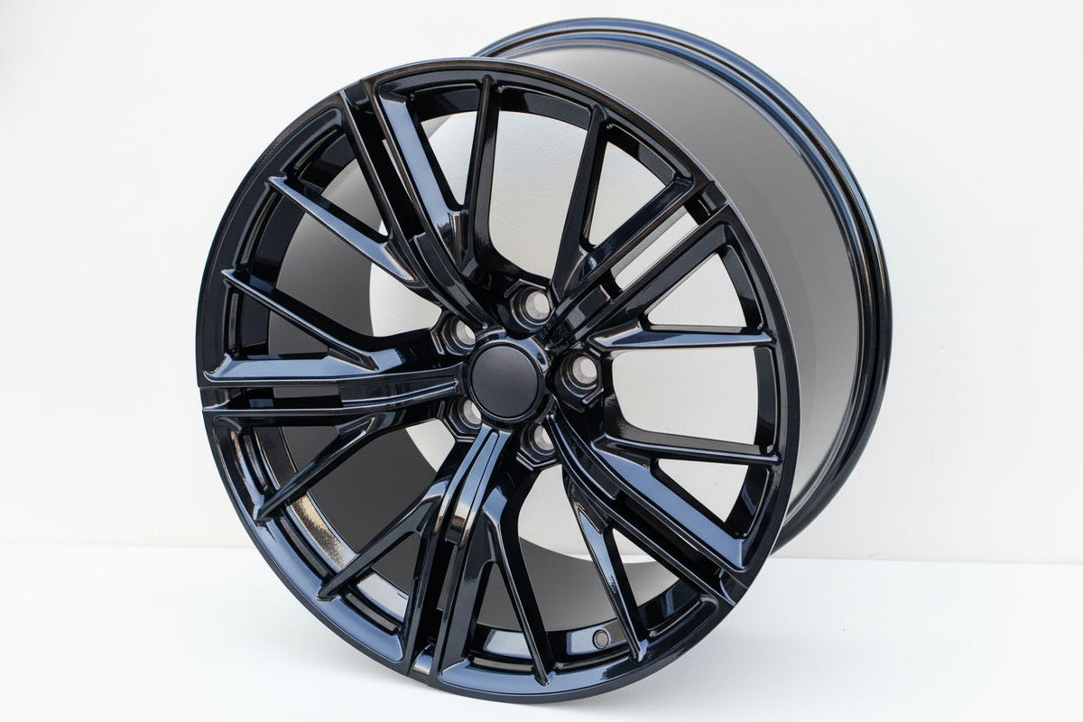 CH1 Front: 20x10 Rear: 20x11 5x120 - Gloss Black (Staggered Wheels)