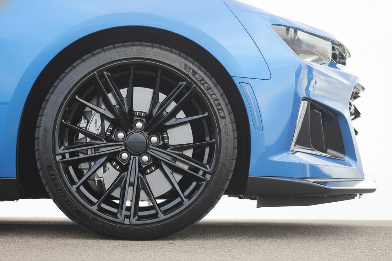 CH1 Front: 20x10 Rear: 20x11 5x120 - Gloss Black (Staggered Wheels)