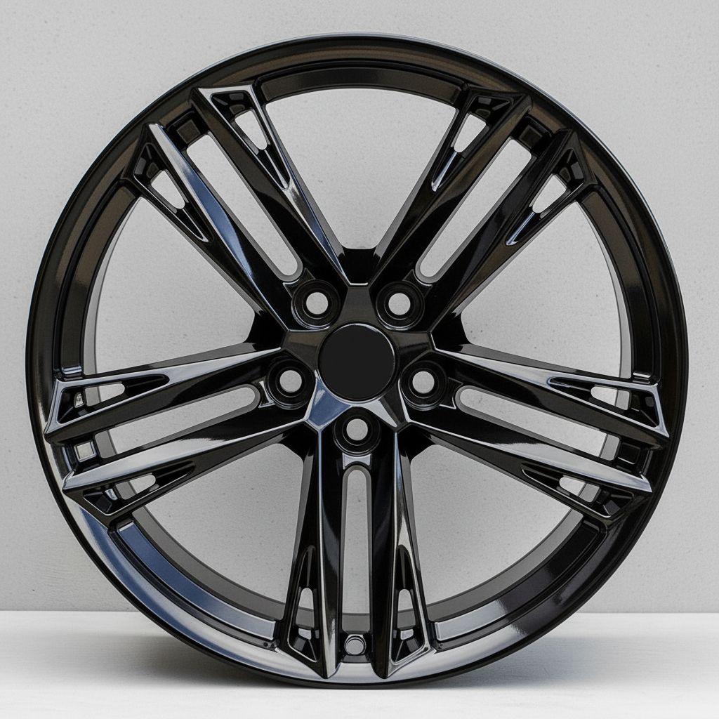 CH2 Front: 20x10 Rear: 20x11 5x120 - Gloss Black (Staggered Wheels)