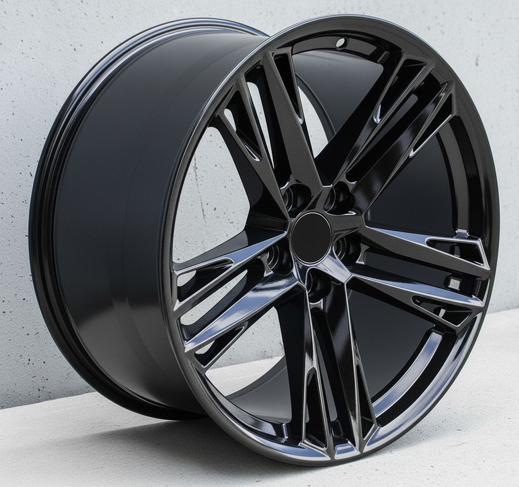 CH2 Front: 20x10 Rear: 20x11 5x120 - Gloss Black (Staggered Wheels)