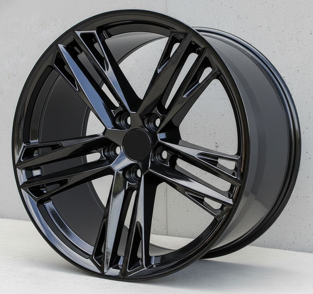 CH2 Front: 20x10 Rear: 20x11 5x120 - Gloss Black (Staggered Wheels)