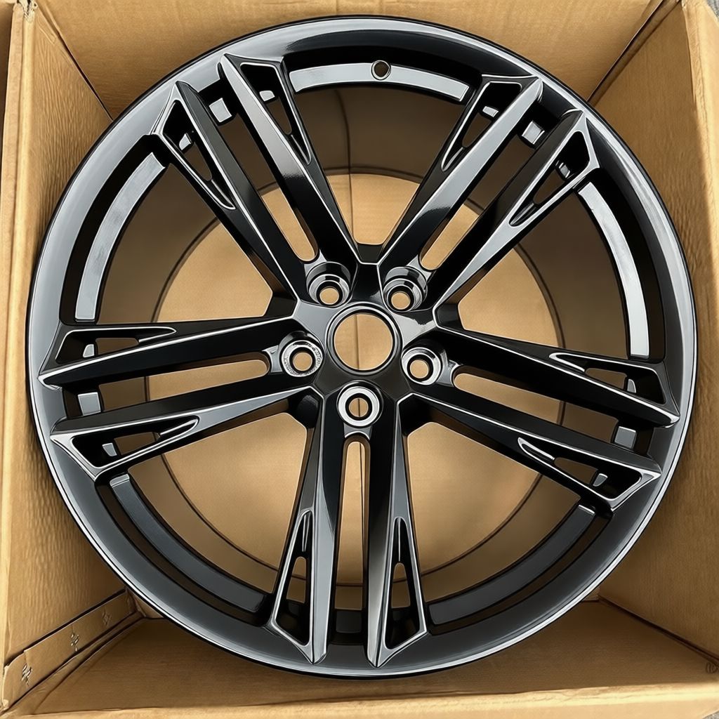 CH2 Front: 20x10 Rear: 20x11 5x120 - Gloss Black (Staggered Wheels)