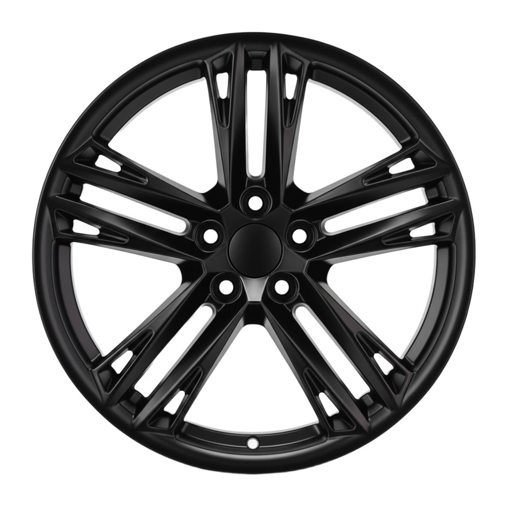 CH2 Front: 20x10 Rear: 20x11 5x120 - Matte Black (Staggered Wheels)