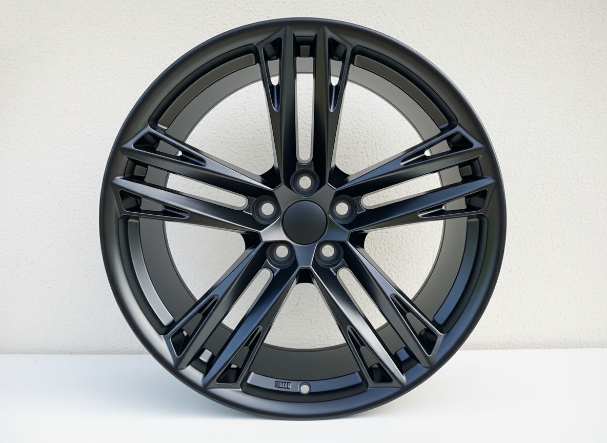 CH2 Front: 20x10 Rear: 20x11 5x120 - Matte Black (Staggered Wheels)
