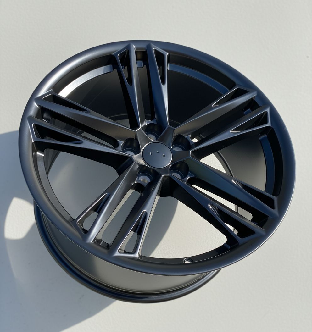 CH2 Front: 20x10 Rear: 20x11 5x120 - Matte Black (Staggered Wheels)