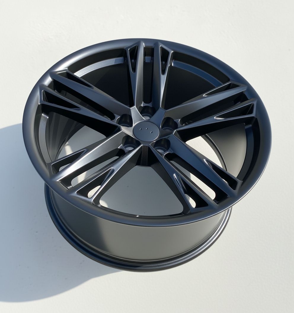 CH2 Front: 20x10 Rear: 20x11 5x120 - Matte Black (Staggered Wheels)