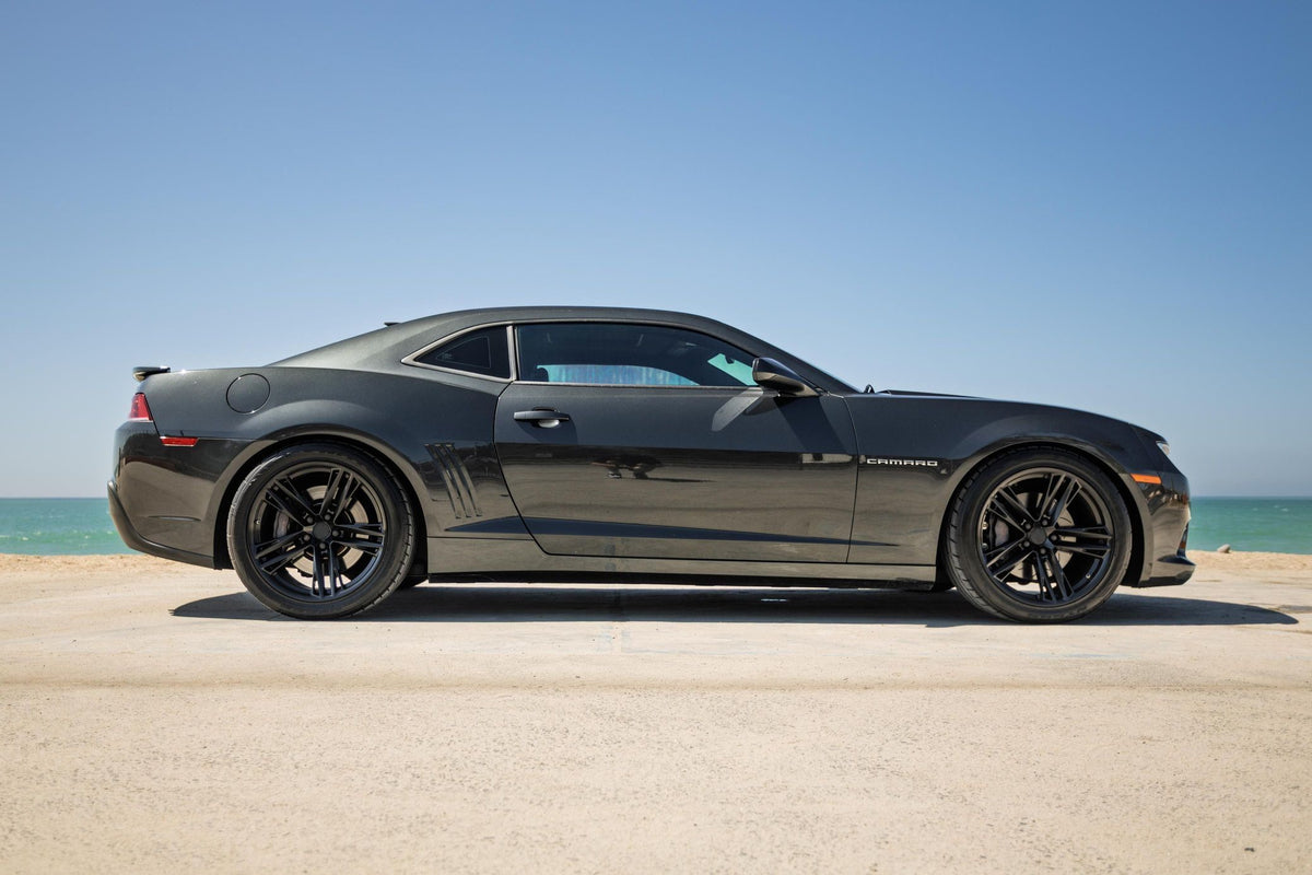 CH2 Front: 20x10 Rear: 20x11 5x120 - Matte Black (Staggered Wheels)