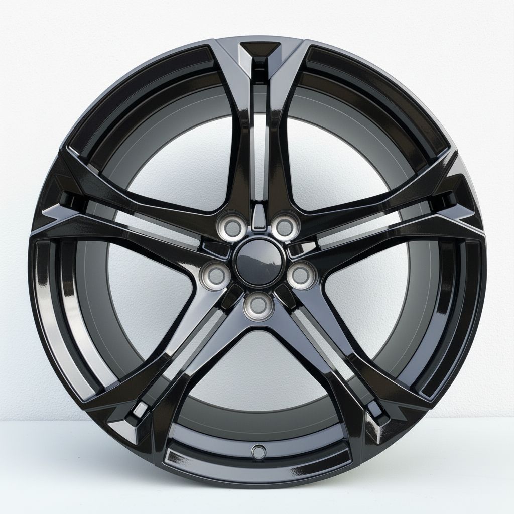 CH5 Front: 20x10 Rear: 20x11 5x120 - Gloss Black (Staggered Wheels)
