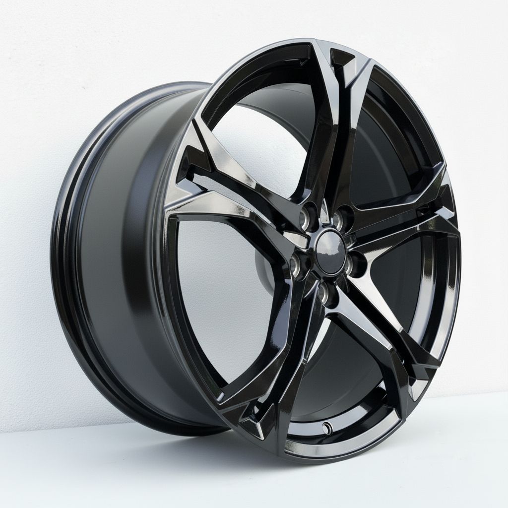 CH5 Front: 20x10 Rear: 20x11 5x120 - Gloss Black (Staggered Wheels)