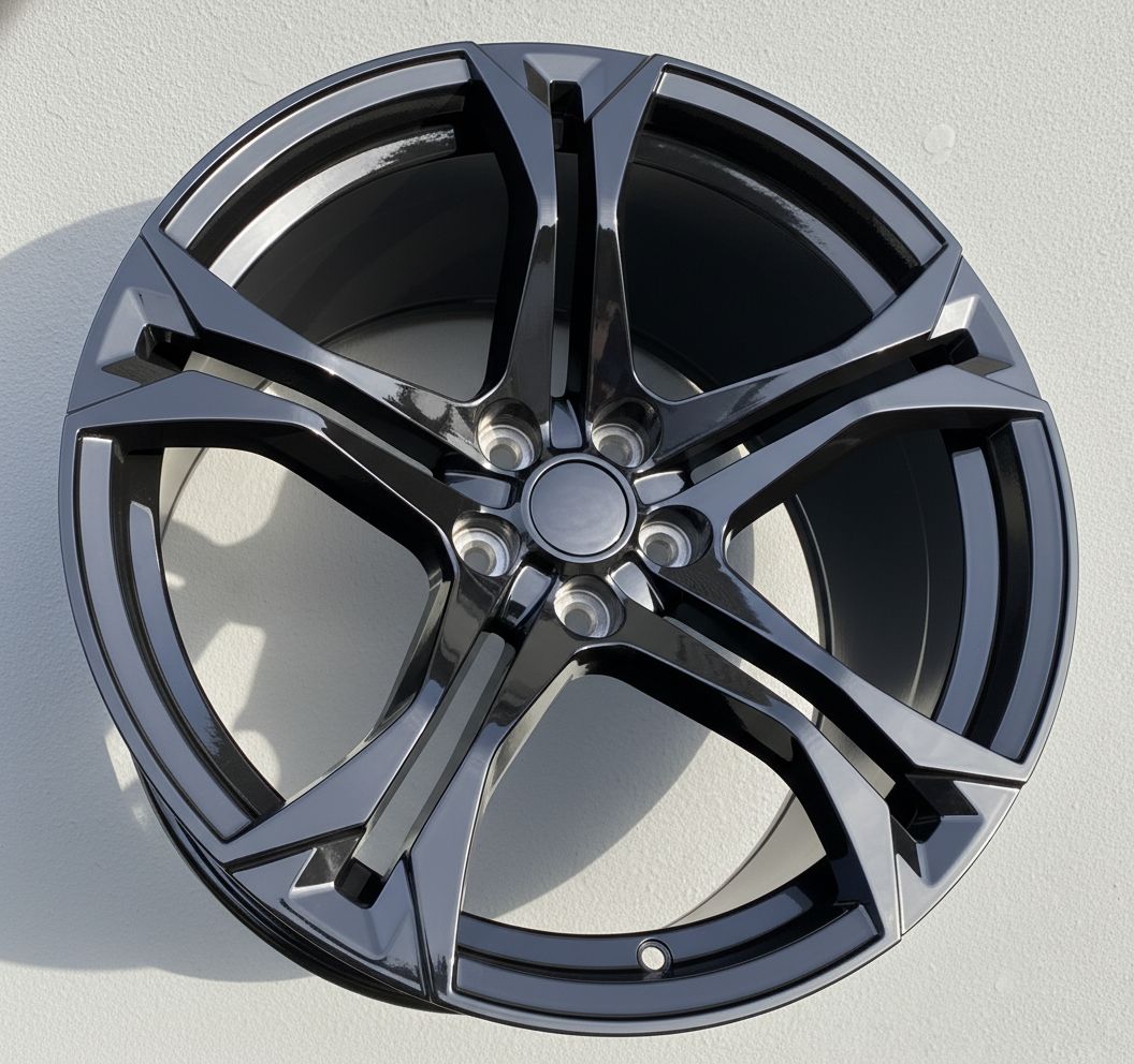 CH5 Front: 20x10 Rear: 20x11 5x120 - Gloss Black (Staggered Wheels)