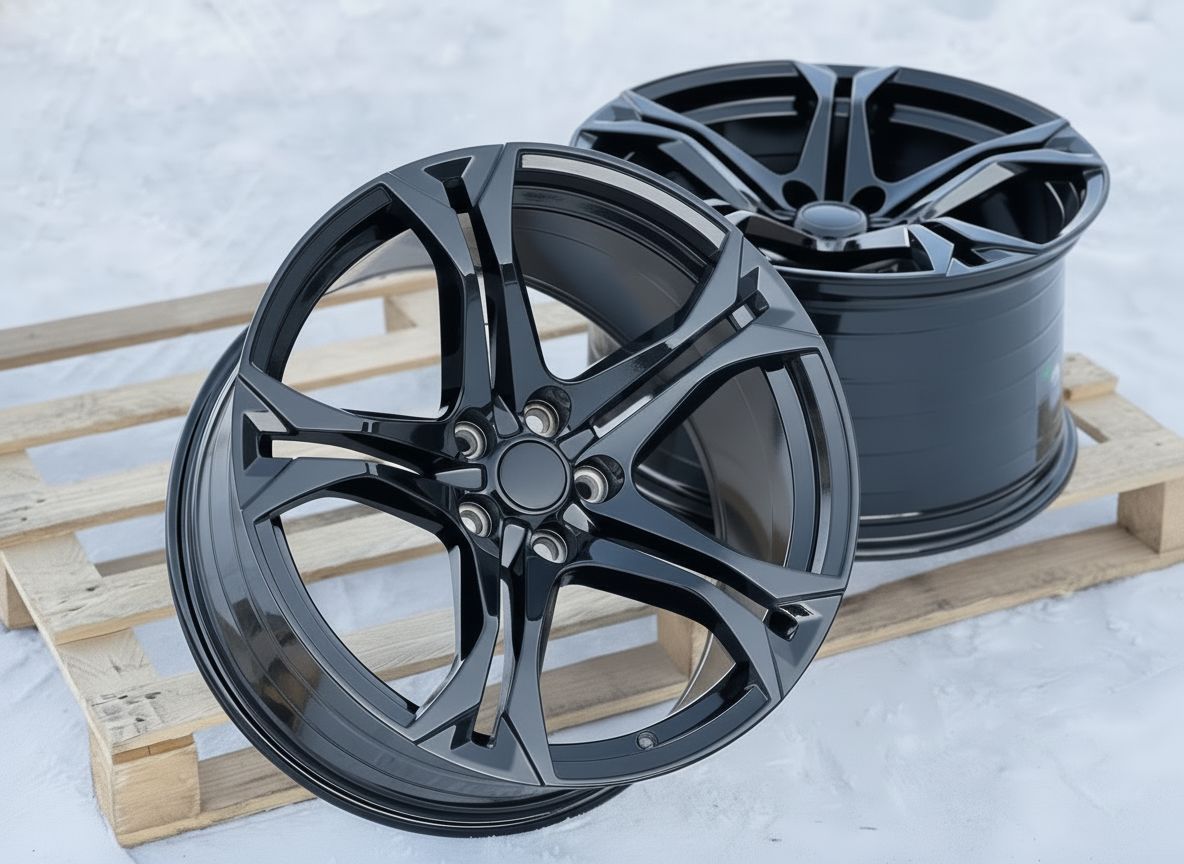 CH5 Front: 20x10 Rear: 20x11 5x120 - Gloss Black (Staggered Wheels)