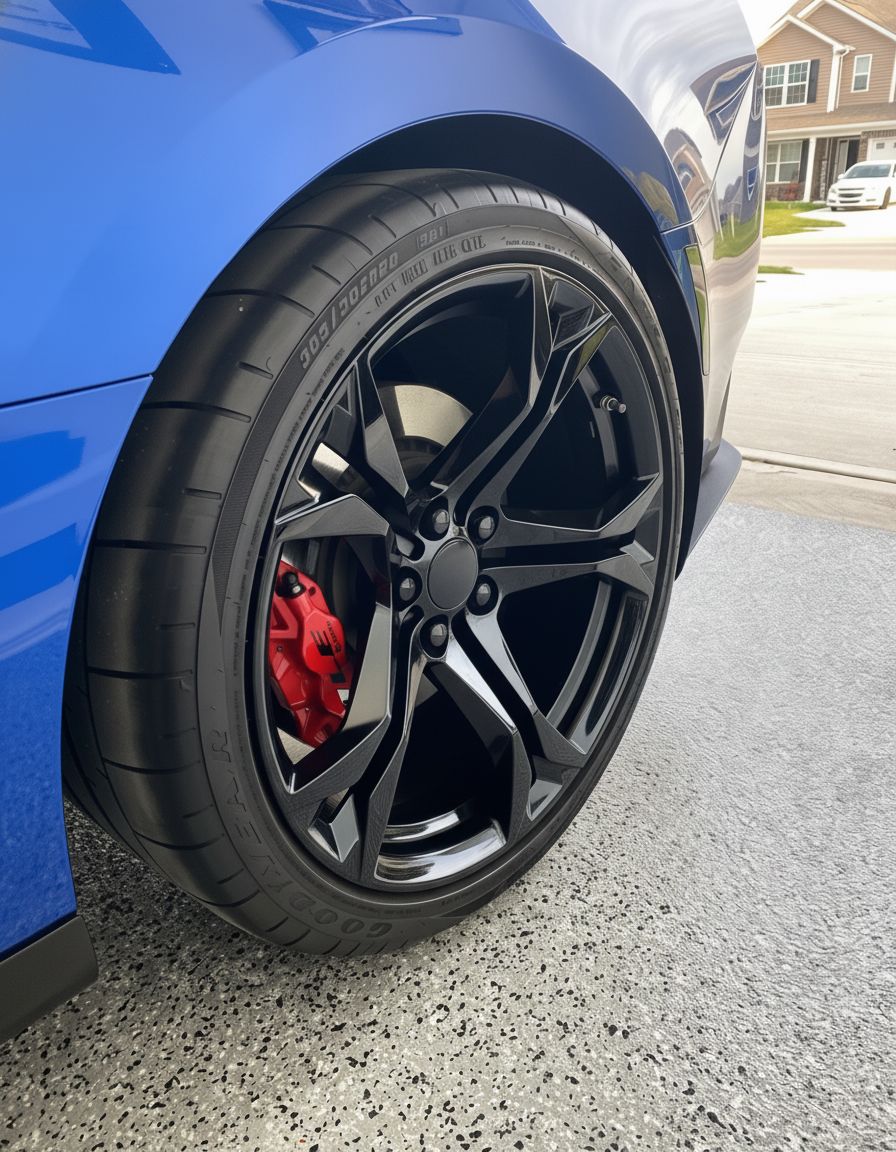 CH5 Front: 20x10 Rear: 20x11 5x120 - Gloss Black (Staggered Wheels)