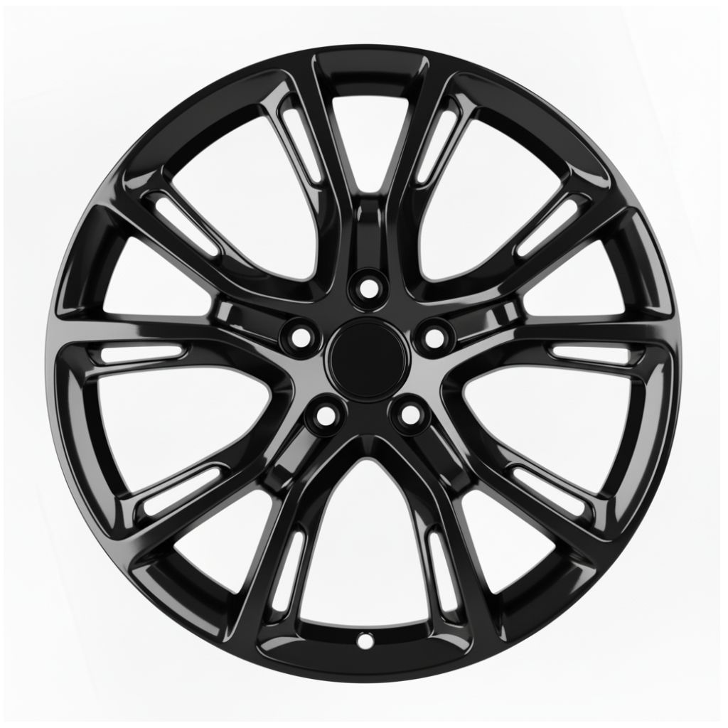 JP1 20x9 5x127 +34 71.5 Full Gloss Black