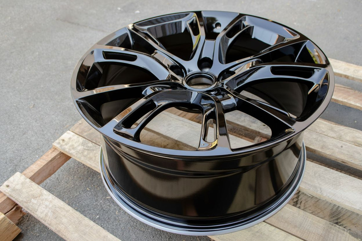 JP1 20x9 5x127 +34 71.5 Full Gloss Black