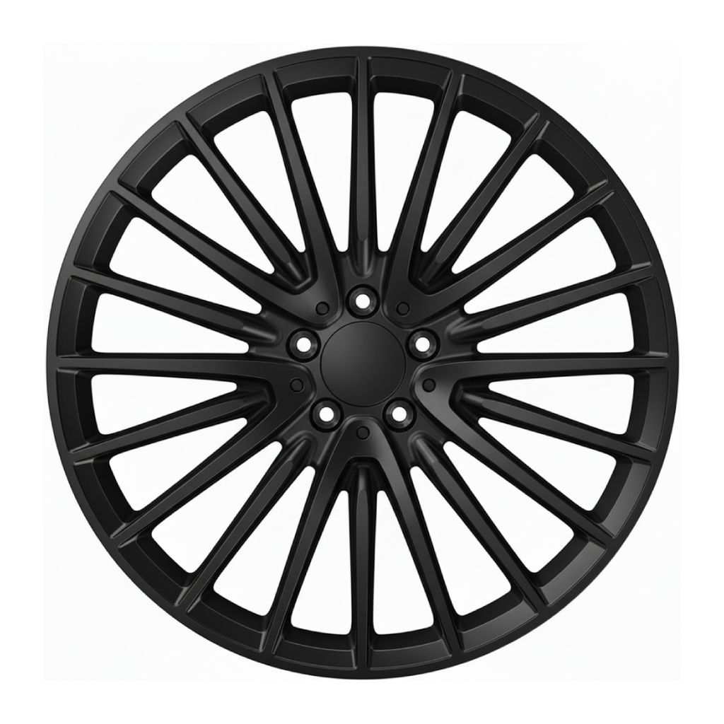 MB15 20x8.5/20x9.5 5x112 +35/+40 Gloss Black (Set of 4)