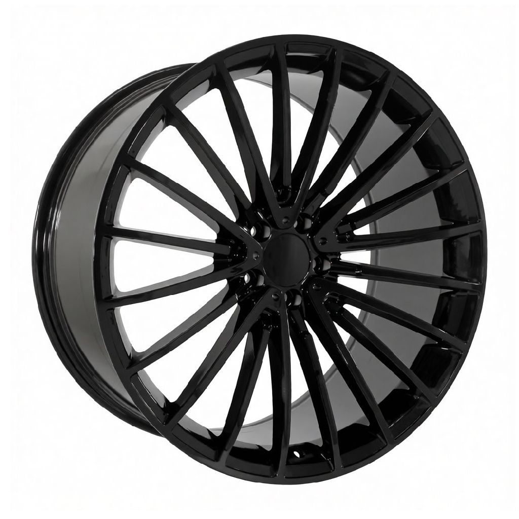MB15 20x8.5/20x9.5 5x112 +35/+40 Gloss Black (Set of 4)