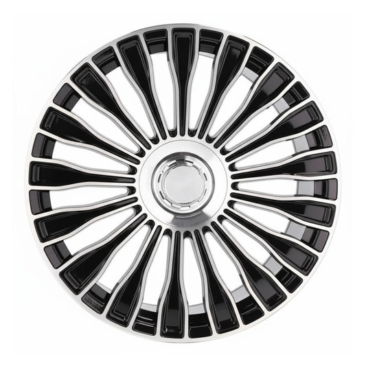 MB17 20x8.5 5x112 +32 66.6 Gloss Black Machined Face