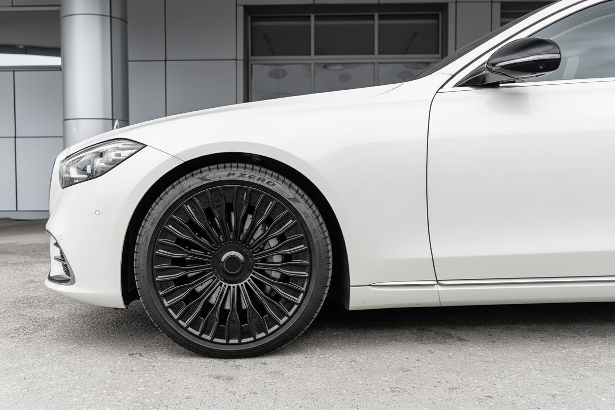 MB17 20x9.5 5x112 +40 66.6 Gloss Black