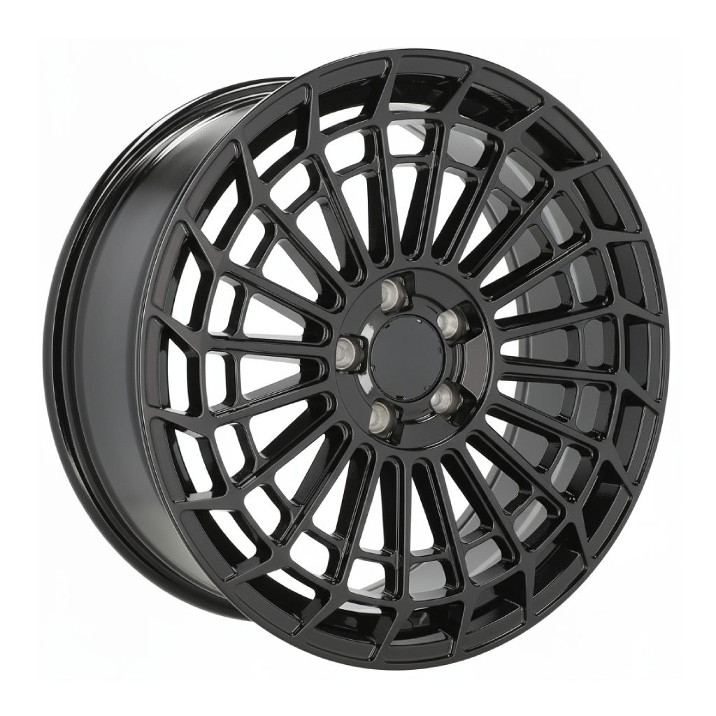 MB22 21x10 5x112 +43 66.6 Gloss Black (Set of 4)