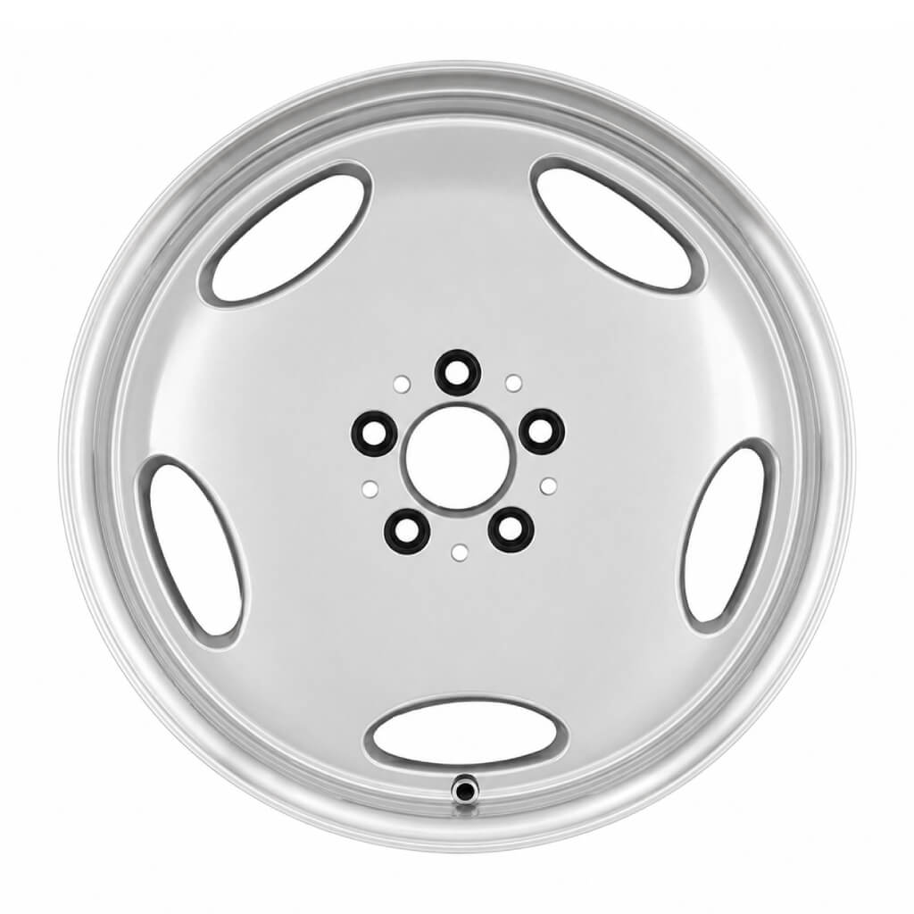 MB25 18x8.5/18x9.5 5x112 +35/35 Silver Machined Lip (Set of 4)