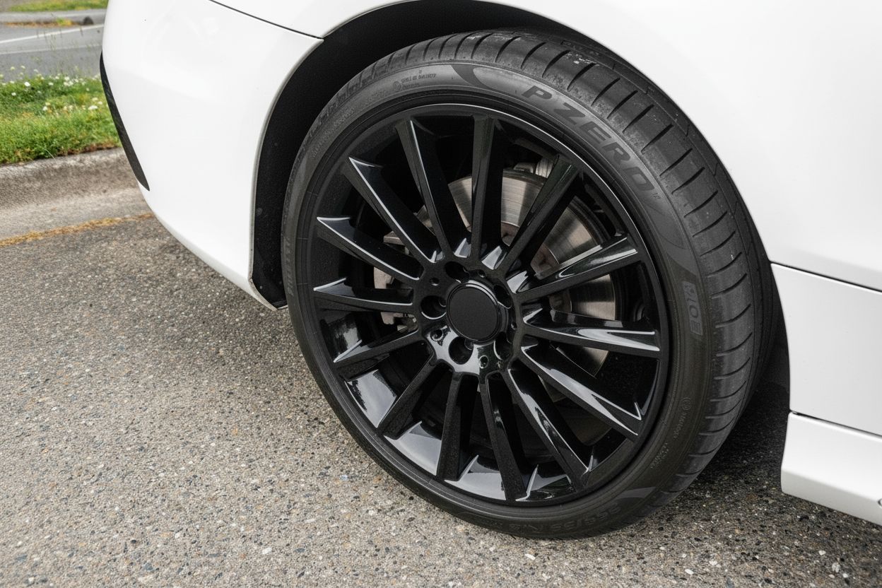 MB4 18x8 5x112 +35 66.6 Gloss Black