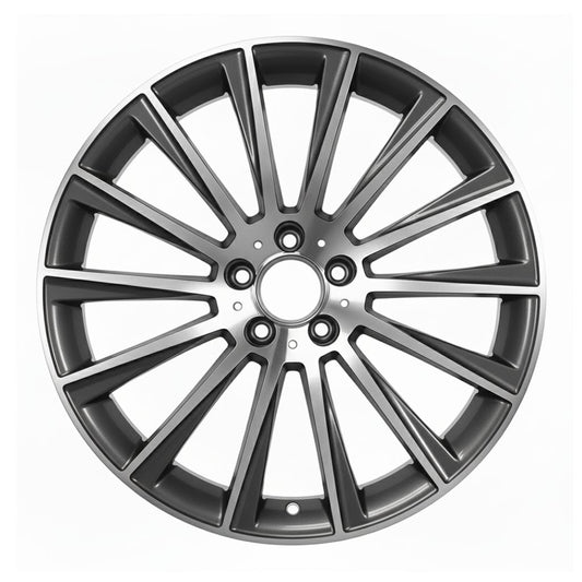 MB4 18x8 5x112 +35 66.6 Gunmetal Machined Face