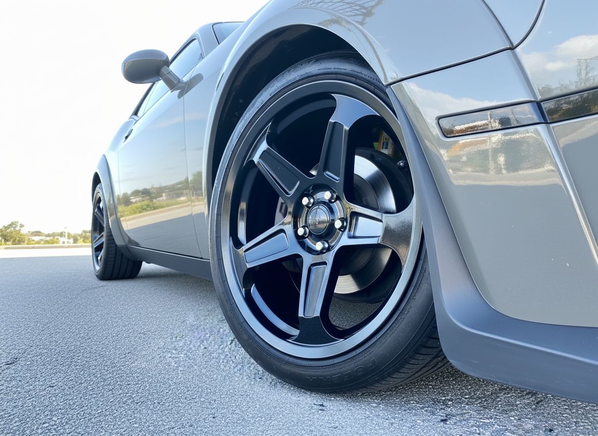 SR1 20x10.5 5x115 +22 71.5 Gloss Black