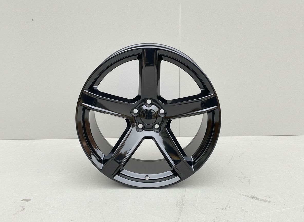SR3 20x9.5 5x115 +15 71.5 Gloss Black