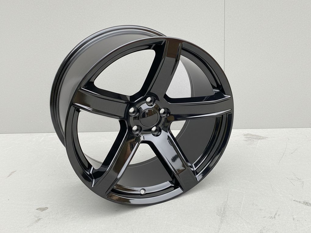 SR3 20x11 5x115 +22 71.5 Gloss Black