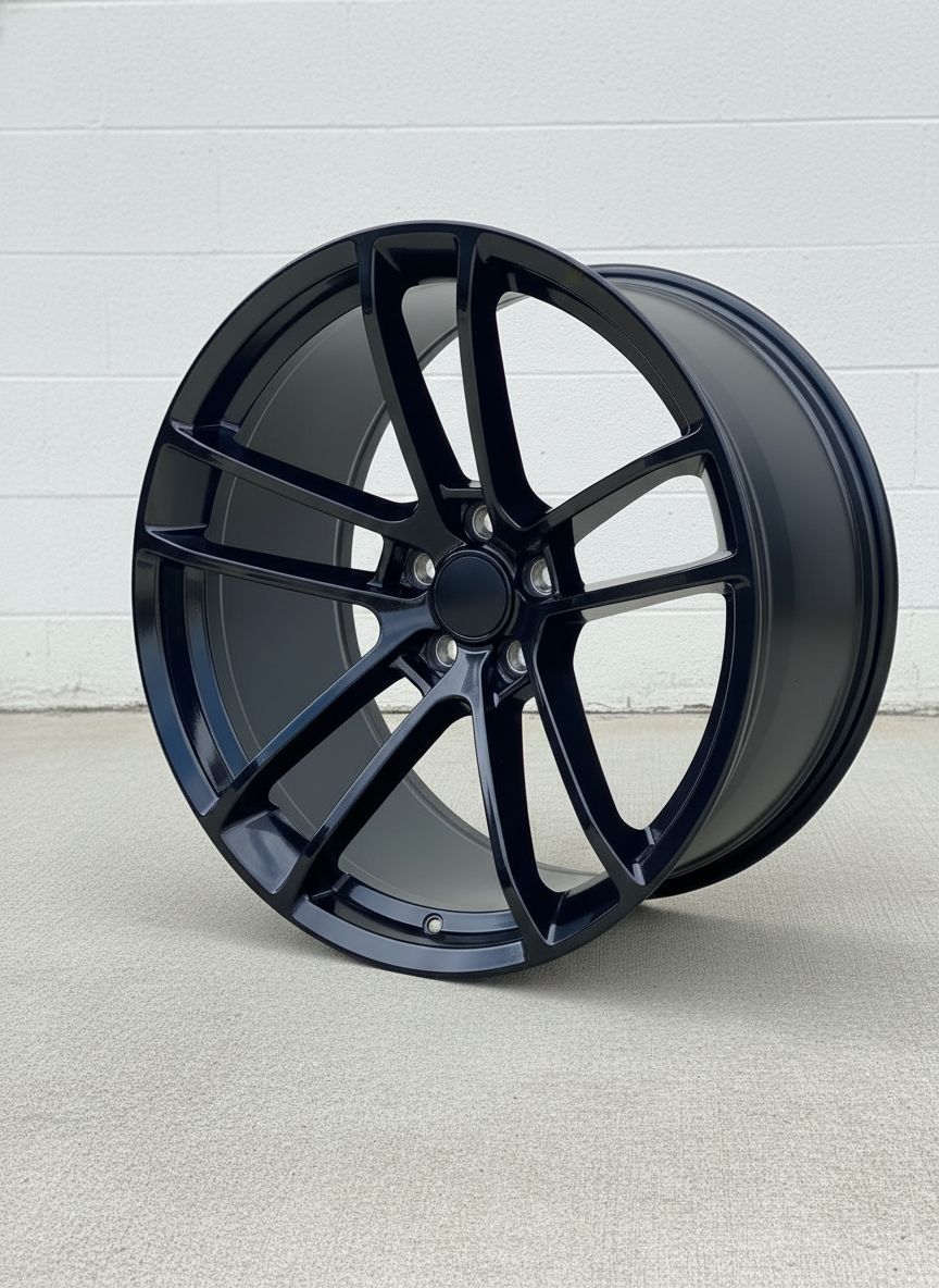 FFSR4 20x9.5 5x115 +18 71.5 Gloss Black