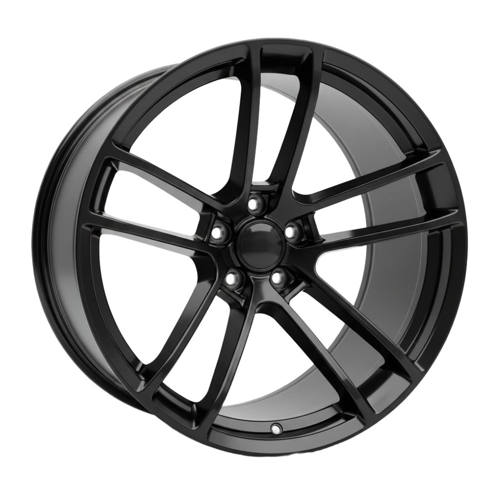 FFSR4 20x11 5x115 -2.5 71.5 MATTE BLACK - WIDEBODY (Dodge SRT Hellcat OE Flow Formed)