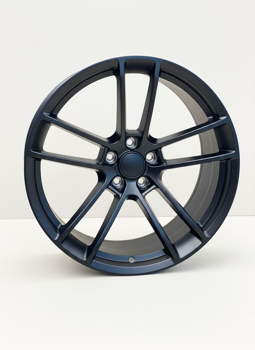 SR4 20x11 5x115 +16 71.5 Gloss Black