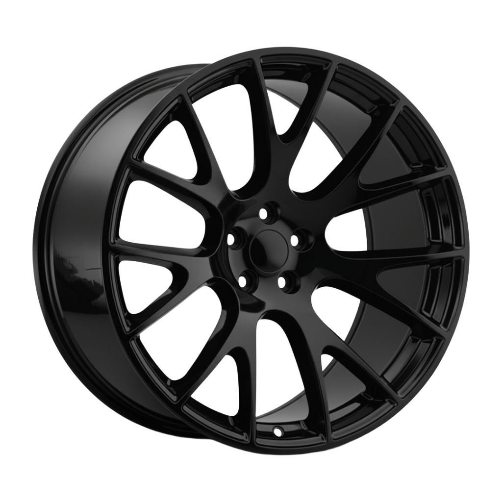 SR5 20x10 5x115 +18 71.5 Gloss Black