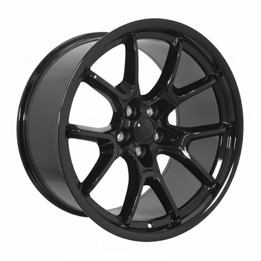 SR6 20x10.5 5x115 +15 71.5 Gloss Black