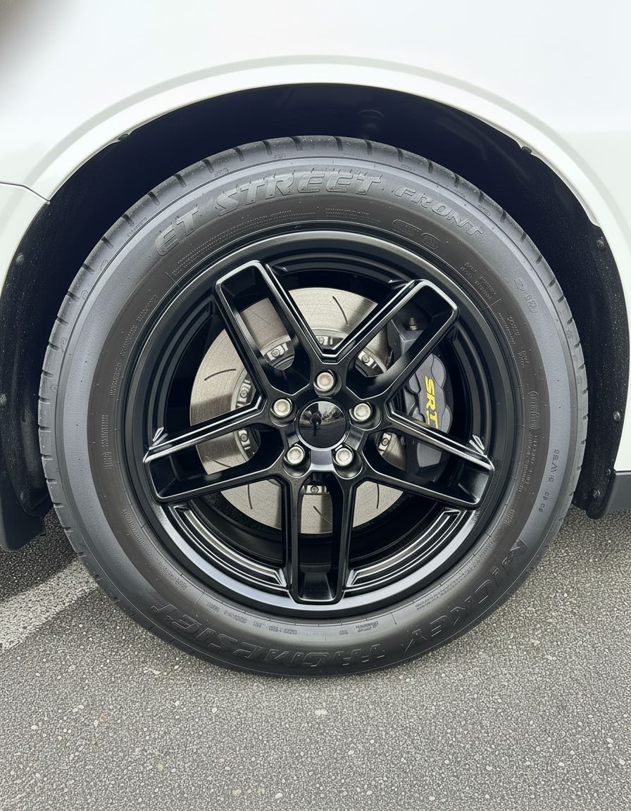 SR7 20x10.5 5x115 +18 CB71.6 Gloss Black