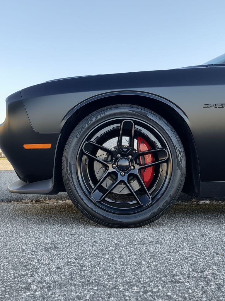 SR8 20x9.5 5x115 +15 CB71.5 Gloss Black