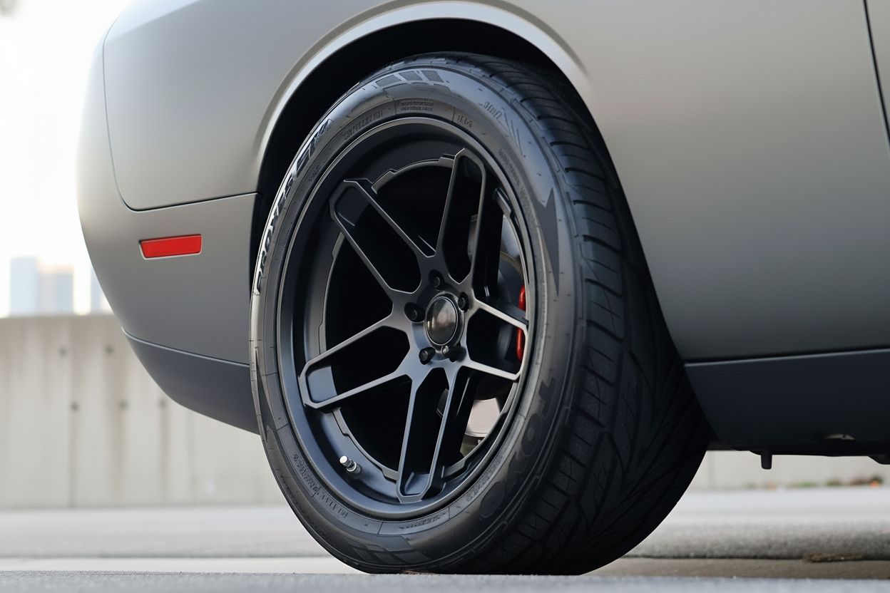 SR8 20x11 5x115 +18 CB71.5 Matte Black