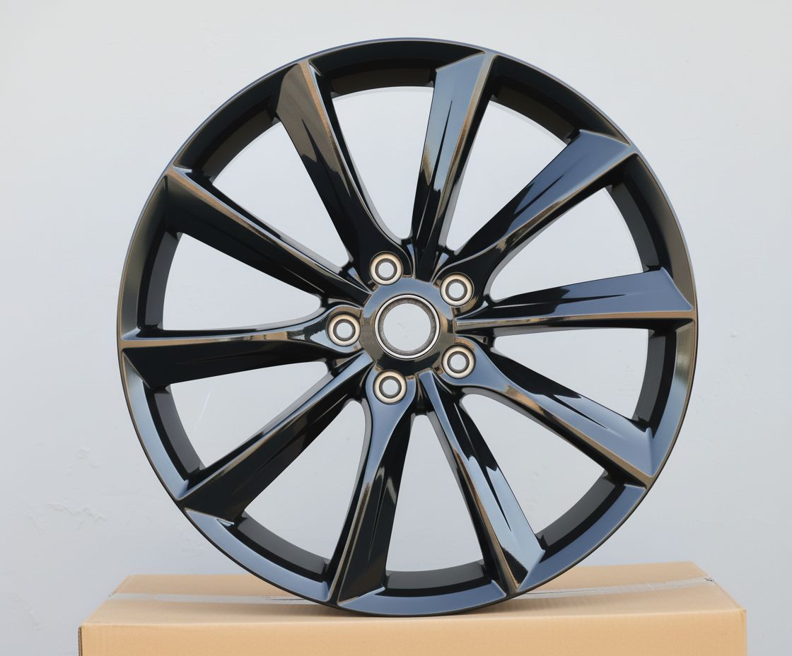 TS1 20x9 5x120 +35 64.1 Gloss Black